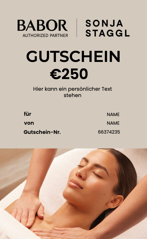 Geschenkgutschein hochkant Motiv